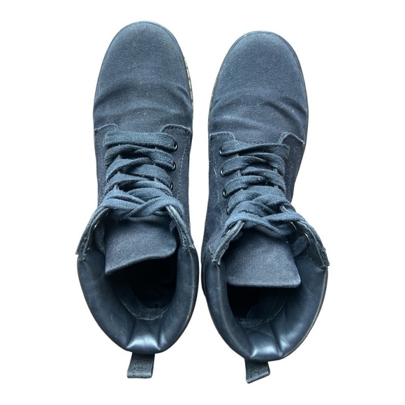 Dr Martens Maelly Women’s Black Canvas 6 Eye Ankle Boots Lightweight, Size 7 - Picture 8 of 11